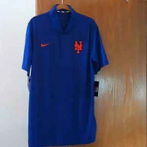 Nike New York Mets Collar Shirt